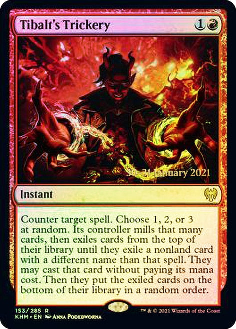 Tibalt's Trickery [Kaldheim Prerelease Promos] | Gear Gaming Fayetteville