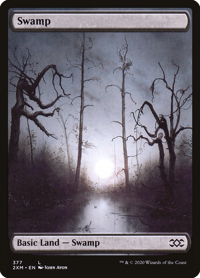 Swamp (377) [Double Masters] | Gear Gaming Fayetteville