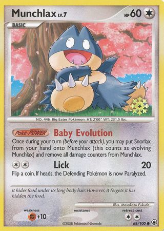 Munchlax (68/100) [Countdown Calendar Promos] | Gear Gaming Fayetteville