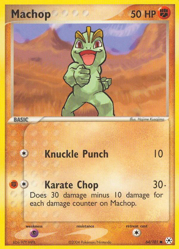 Machop (64/101) [EX: Hidden Legends] | Gear Gaming Fayetteville