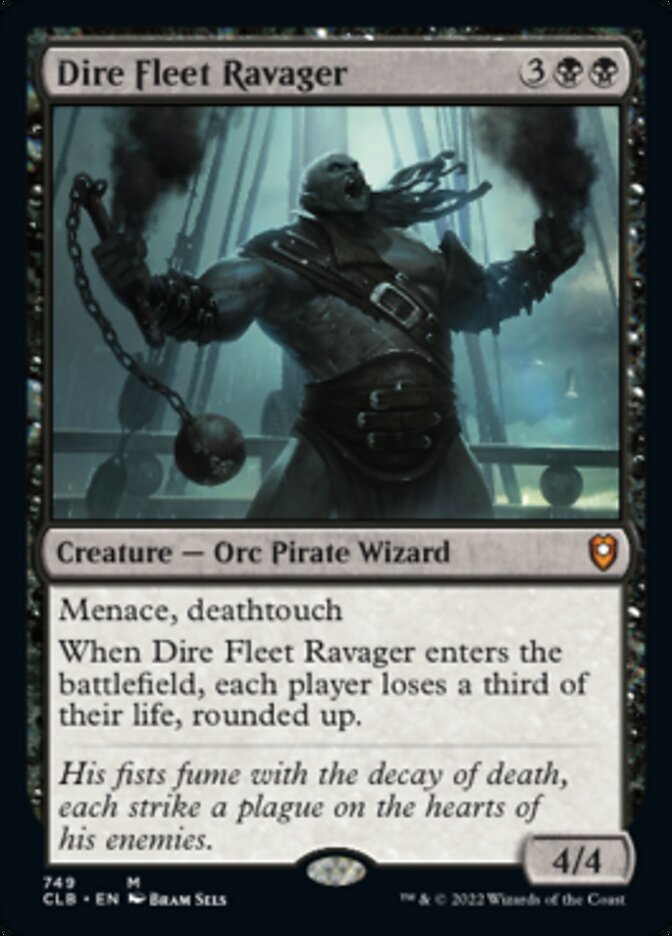 Dire Fleet Ravager [Commander Legends: Battle for Baldur's Gate] | Gear Gaming Fayetteville