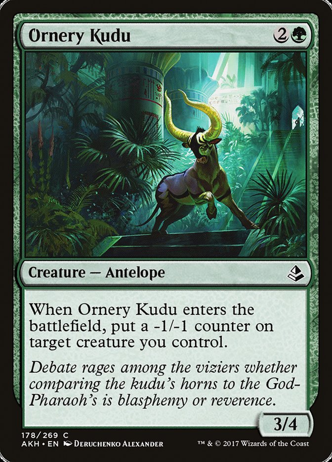 Ornery Kudu [Amonkhet] | Gear Gaming Fayetteville