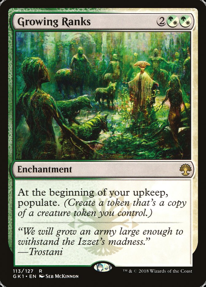Growing Ranks [Guilds of Ravnica Guild Kit] | Gear Gaming Fayetteville