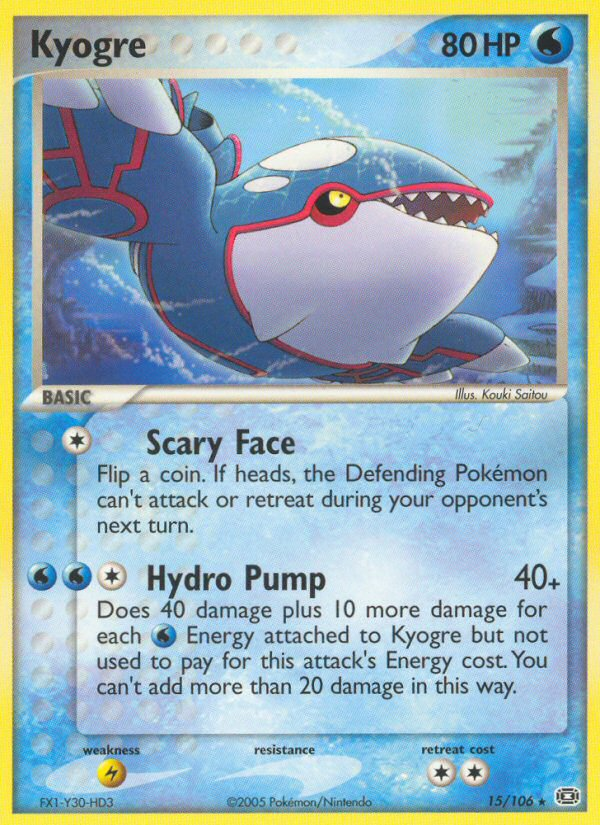 Kyogre (15/106) [EX: Emerald] | Gear Gaming Fayetteville