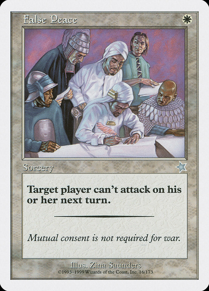 False Peace [Starter 1999] | Gear Gaming Fayetteville