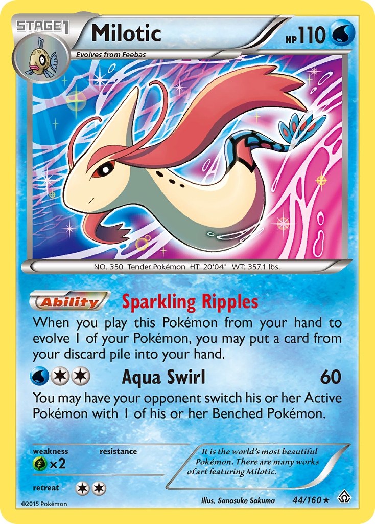 Milotic (44/160) [XY: Primal Clash] | Gear Gaming Fayetteville