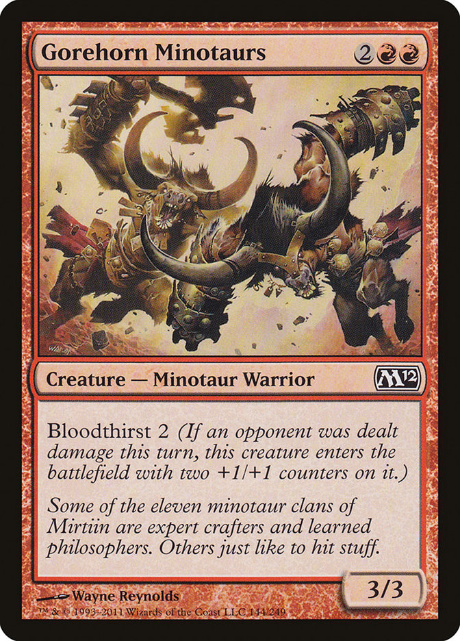 Gorehorn Minotaurs [Magic 2012] | Gear Gaming Fayetteville