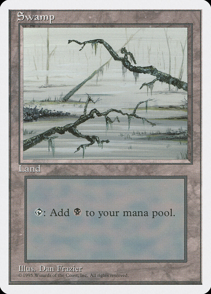 Swamp (Branches on Left and Right of Frame) [Fourth Edition] | Gear Gaming Fayetteville