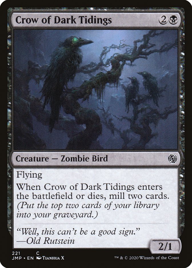 Crow of Dark Tidings [Jumpstart] | Gear Gaming Fayetteville