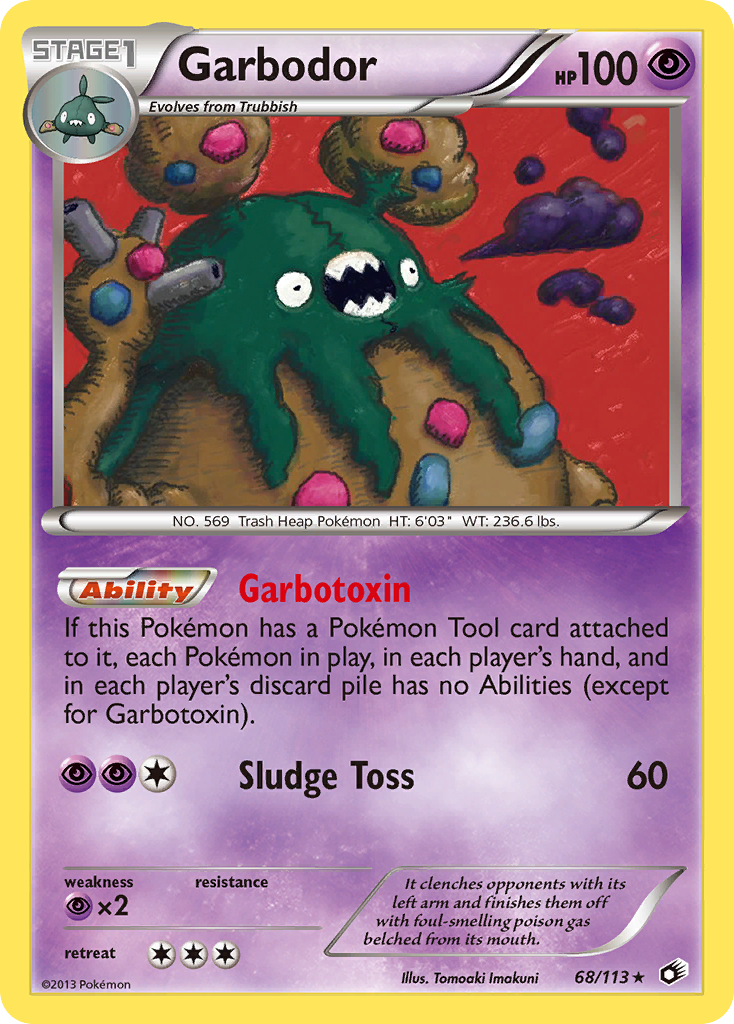 Garbodor (68/113) [Black & White: Legendary Treasures] | Gear Gaming Fayetteville