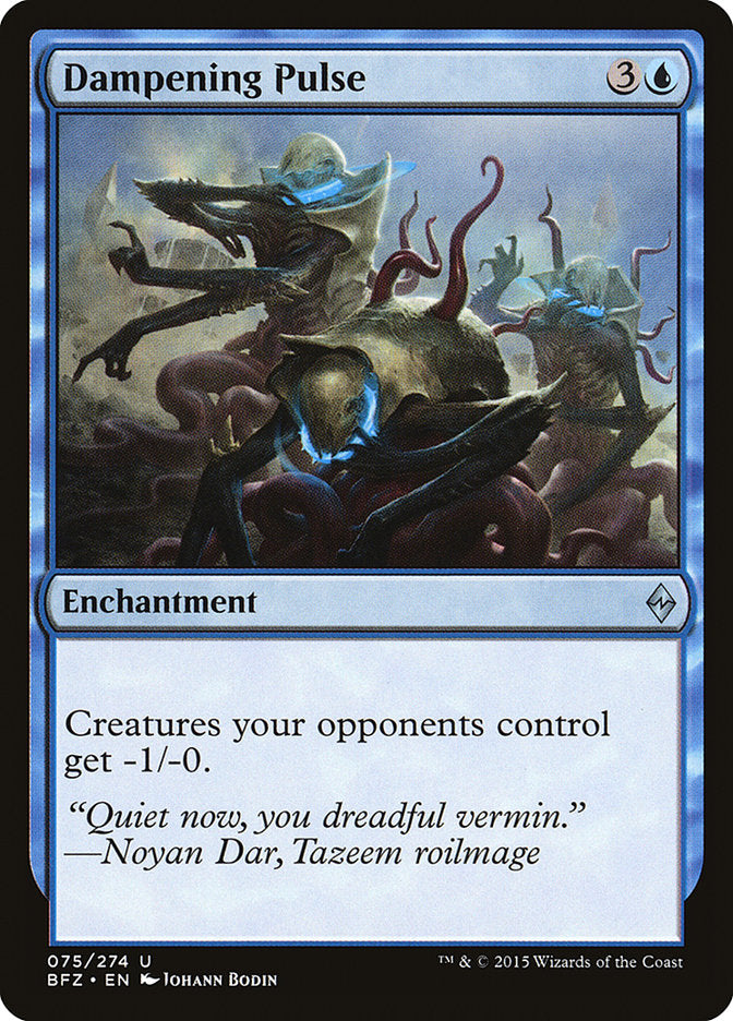 Dampening Pulse [Battle for Zendikar] | Gear Gaming Fayetteville