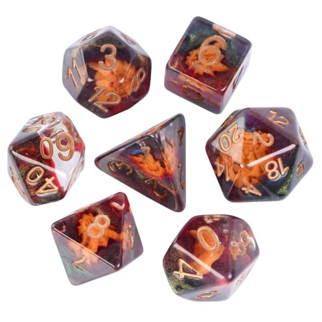 Udixi Dragon Mask Dice | Gear Gaming Fayetteville