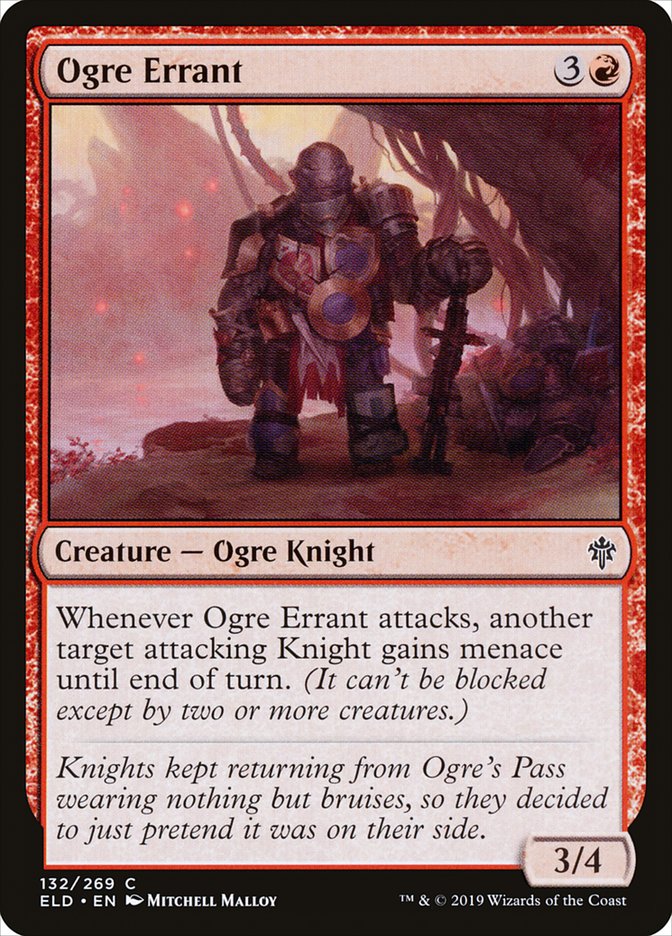 Ogre Errant [Throne of Eldraine] | Gear Gaming Fayetteville