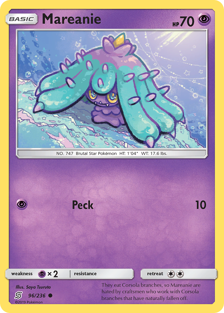 Mareanie (96/236) [Sun & Moon: Unified Minds] | Gear Gaming Fayetteville