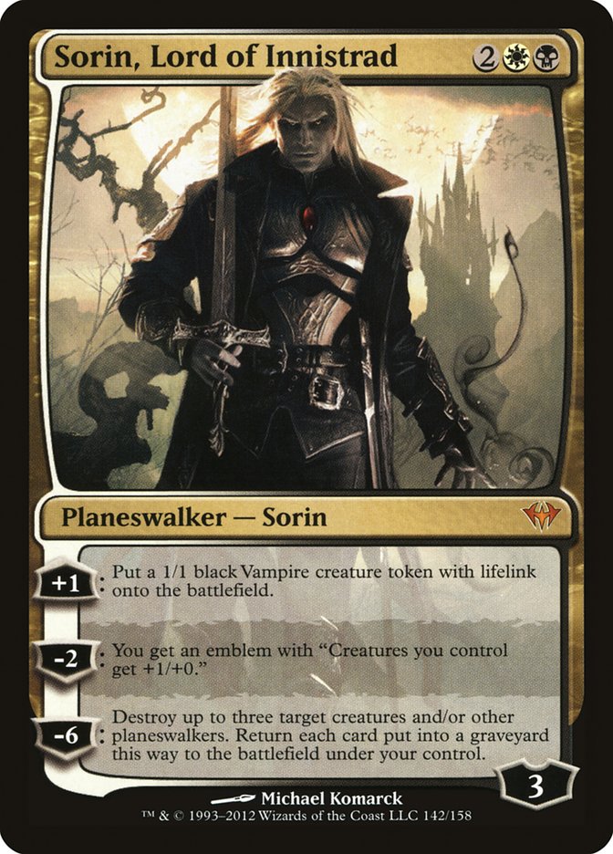 Sorin, Lord of Innistrad [Dark Ascension] | Gear Gaming Fayetteville