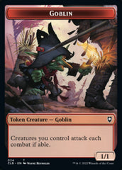 Pirate // Goblin Double-Sided Token [Commander Legends: Battle for Baldur's Gate Tokens] | Gear Gaming Fayetteville