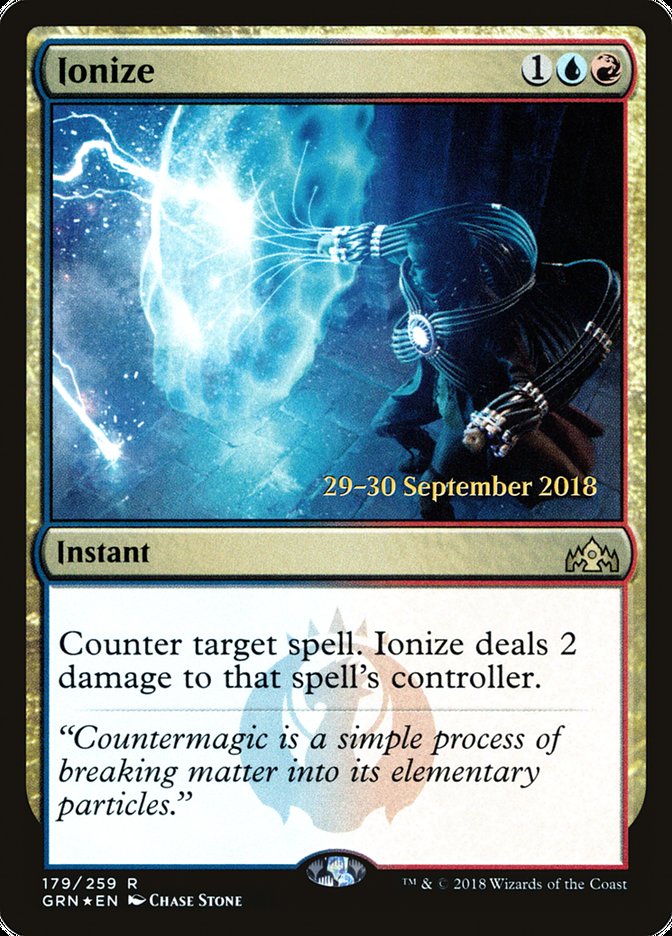 Ionize [Guilds of Ravnica Prerelease Promos] | Gear Gaming Fayetteville