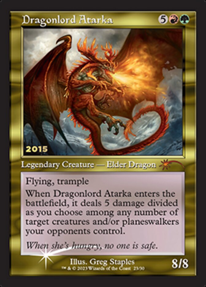 Dragonlord Atarka [30th Anniversary Promos] | Gear Gaming Fayetteville