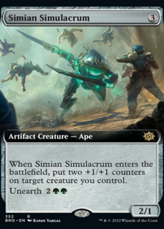 Simian Simulacrum (Extended Art) [The Brothers' War] | Gear Gaming Fayetteville