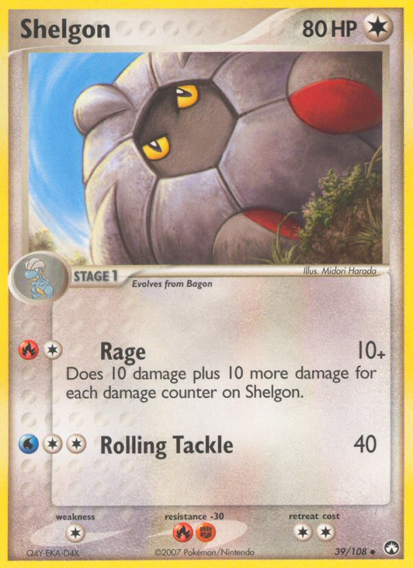 Shelgon (39/108) [EX: Power Keepers] | Gear Gaming Fayetteville