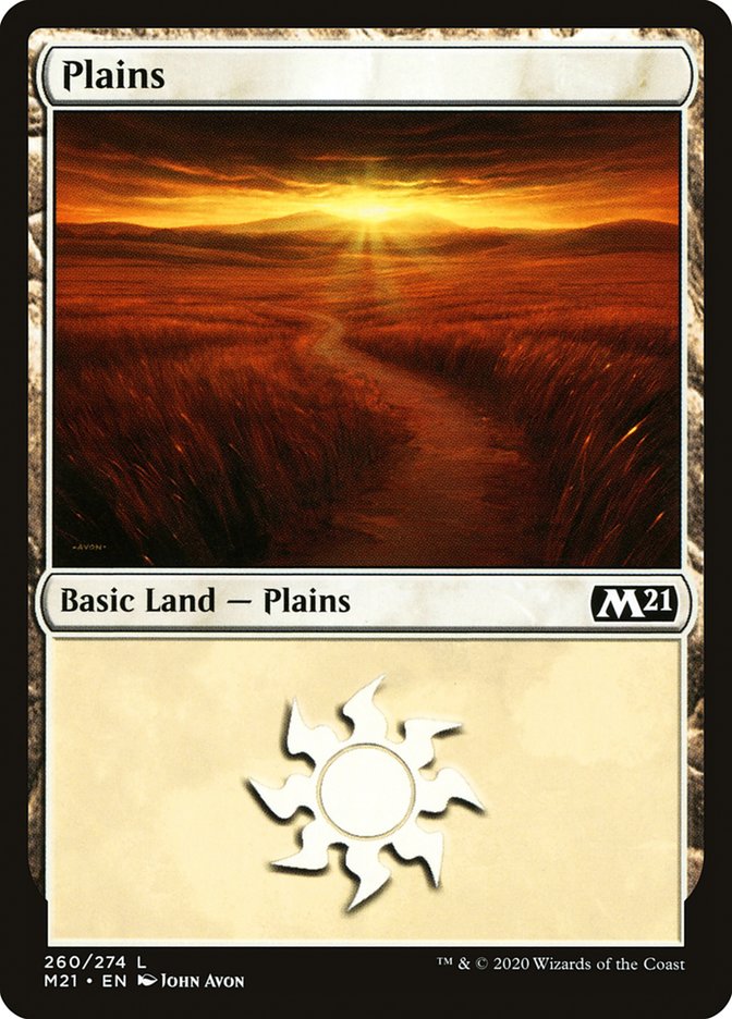 Plains (260) [Core Set 2021] | Gear Gaming Fayetteville