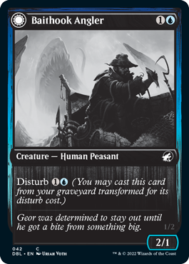 Baithook Angler // Hook-Haunt Drifter [Innistrad: Double Feature] | Gear Gaming Fayetteville