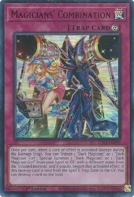 Magicians' Combination (Red) [LDS3-EN099] Ultra Rare | Gear Gaming Fayetteville