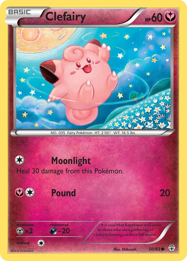 Clefairy (50/83) [XY: Generations] | Gear Gaming Fayetteville