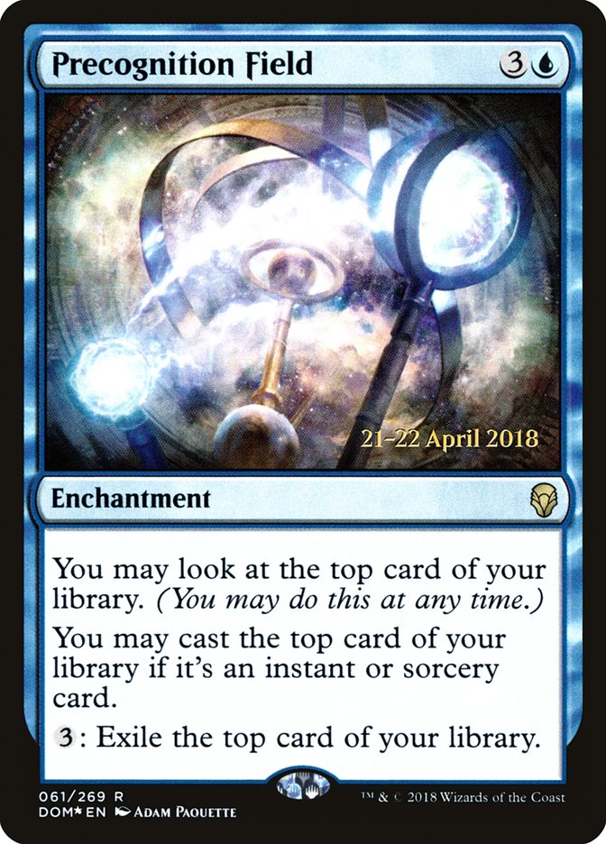 Precognition Field [Dominaria Prerelease Promos] | Gear Gaming Fayetteville