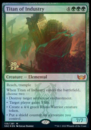 Titan of Industry [Streets of New Capenna Prerelease Promos] | Gear Gaming Fayetteville