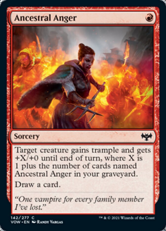 Ancestral Anger [Innistrad: Crimson Vow] | Gear Gaming Fayetteville