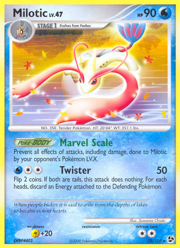 Milotic (25/106) [Diamond & Pearl: Great Encounters] | Gear Gaming Fayetteville