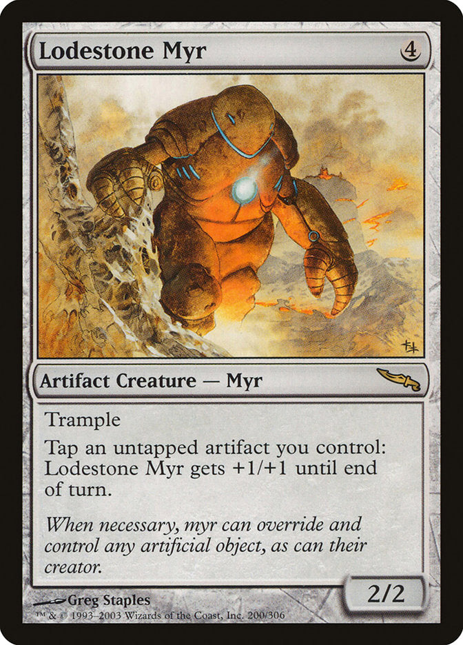 Lodestone Myr [Mirrodin] | Gear Gaming Fayetteville