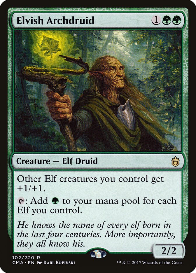 Elvish Archdruid [Commander Anthology] | Gear Gaming Fayetteville