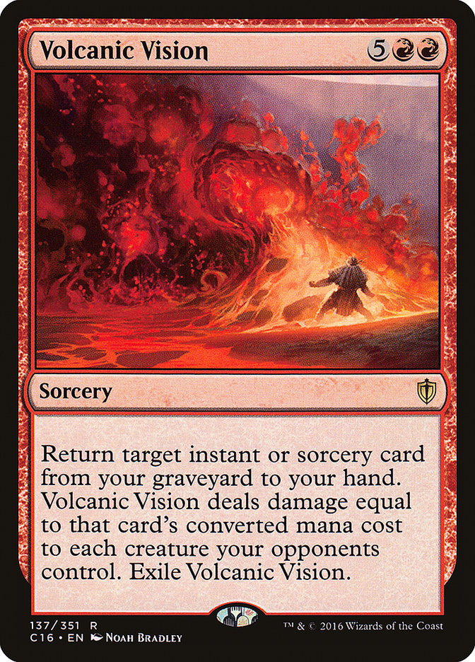 Volcanic Vision [Commander 2016] | Gear Gaming Fayetteville