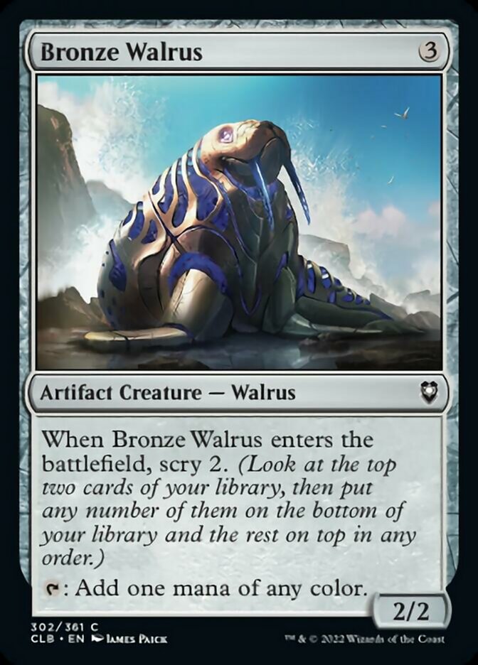 Bronze Walrus [Commander Legends: Battle for Baldur's Gate] | Gear Gaming Fayetteville