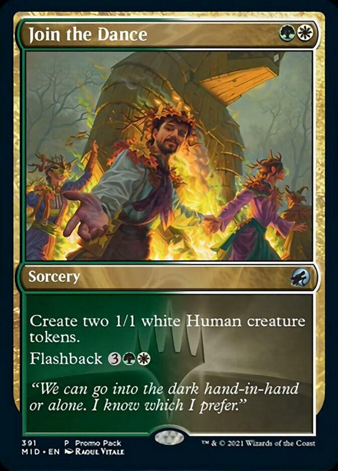 Join the Dance (Promo Pack) [Innistrad: Midnight Hunt Promos] | Gear Gaming Fayetteville