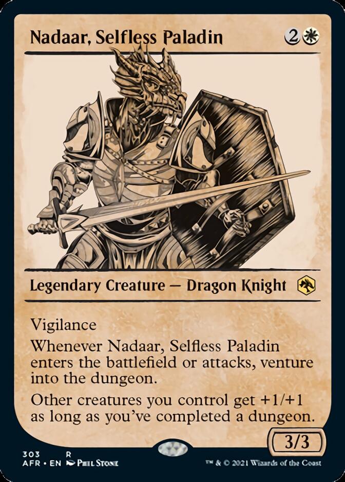 Nadaar, Selfless Paladin (Showcase) [Dungeons & Dragons: Adventures in the Forgotten Realms] | Gear Gaming Fayetteville