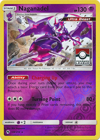 Naganadel (108/214) (League Promo) [Sun & Moon: Lost Thunder] | Gear Gaming Fayetteville