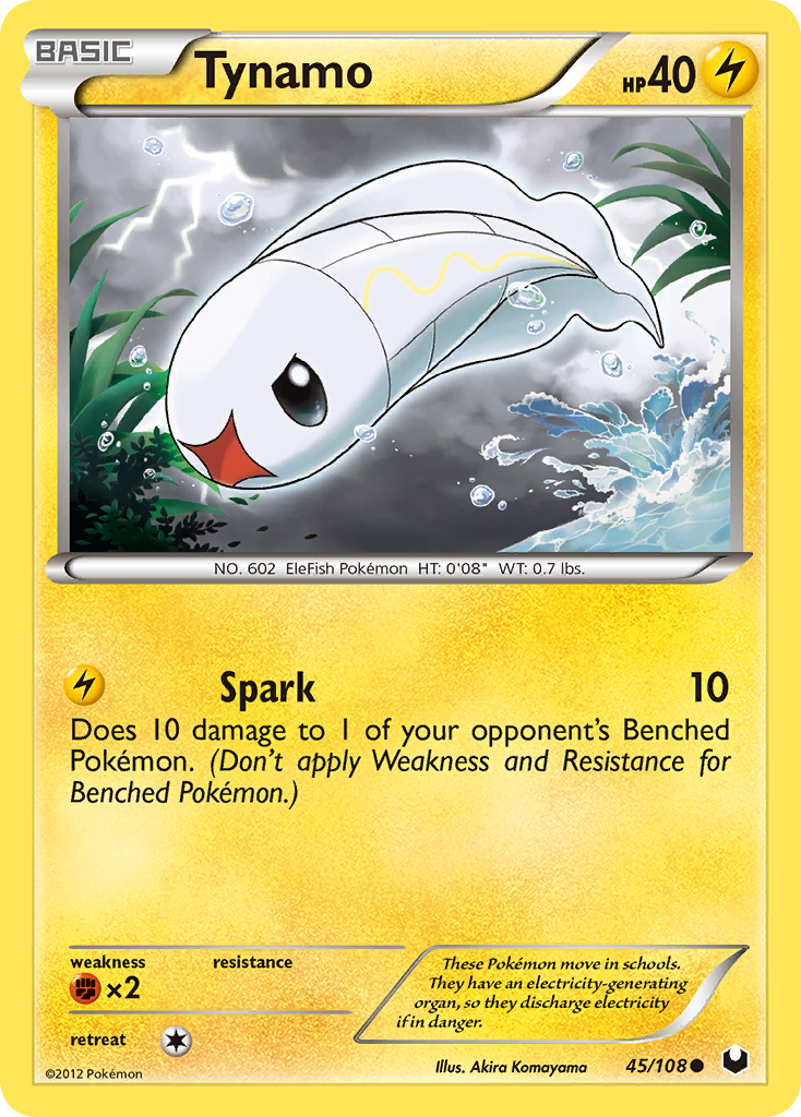 Tynamo (45/108) [Black & White: Dark Explorers] | Gear Gaming Fayetteville