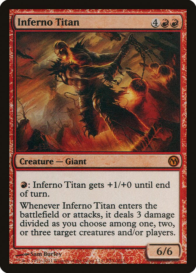 Inferno Titan (Duels of the Planeswalkers Promos) [Duels of the Planeswalkers Promos 2011] | Gear Gaming Fayetteville