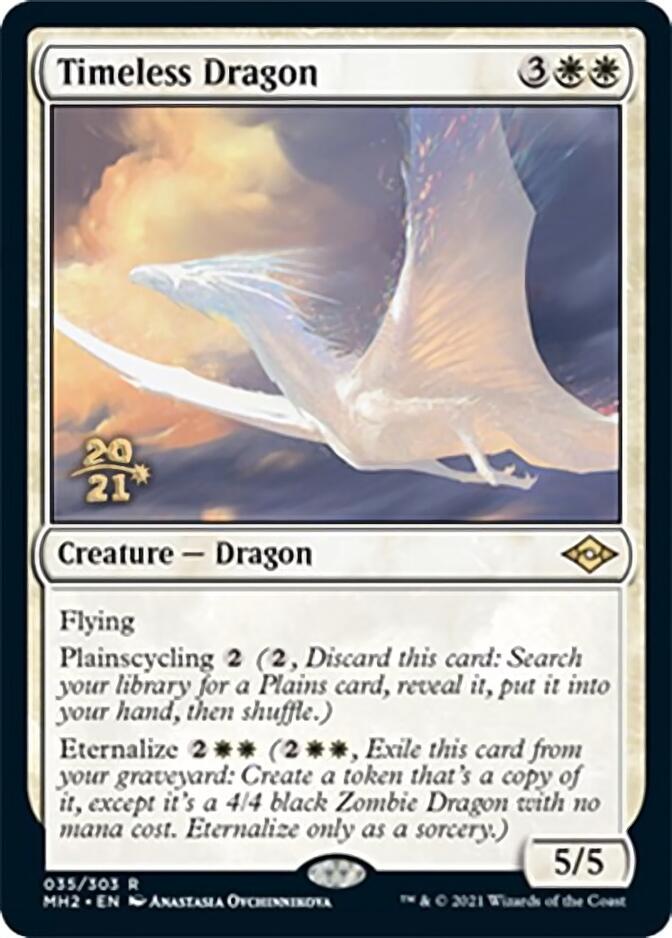 Timeless Dragon [Modern Horizons 2 Prerelease Promos] | Gear Gaming Fayetteville