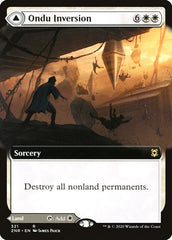 Ondu Inversion // Ondu Skyruins (Extended Art) [Zendikar Rising] | Gear Gaming Fayetteville