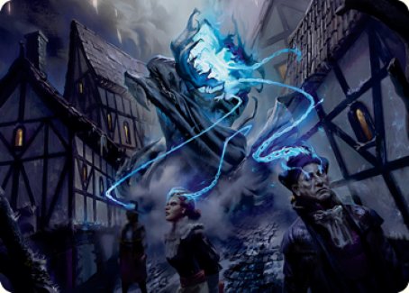 Dreamshackle Geist Art Card [Innistrad: Crimson Vow Art Series] | Gear Gaming Fayetteville