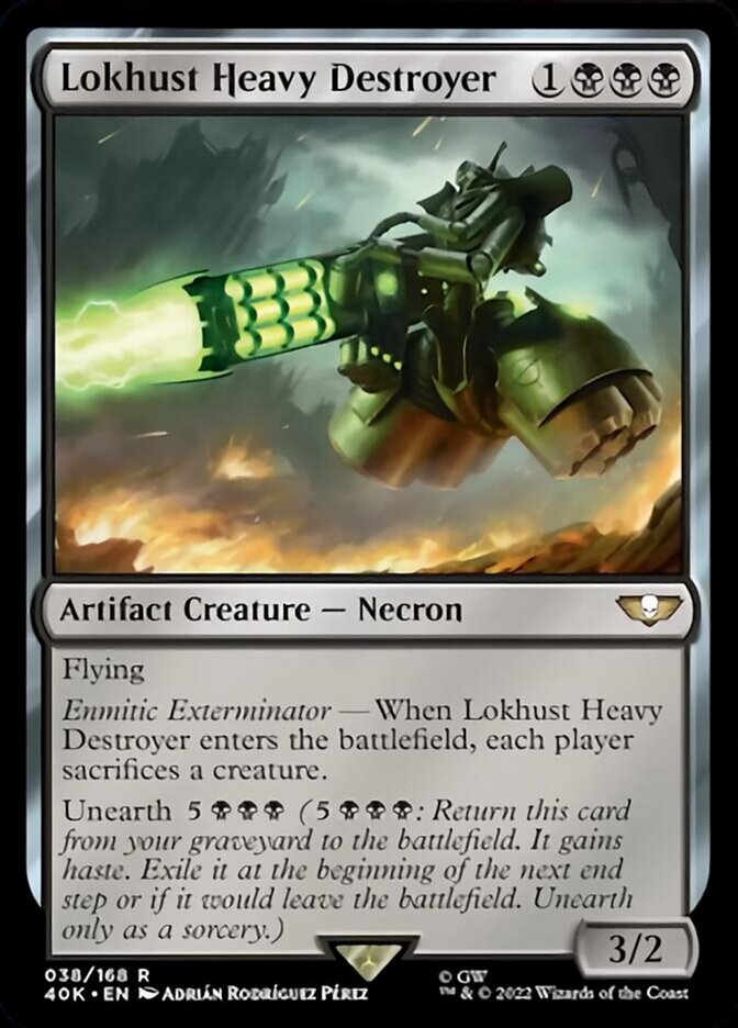 Lokhust Heavy Destroyer (Surge Foil) [Warhammer 40,000] | Gear Gaming Fayetteville