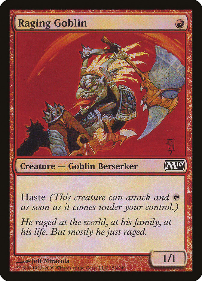 Raging Goblin [Magic 2010] | Gear Gaming Fayetteville