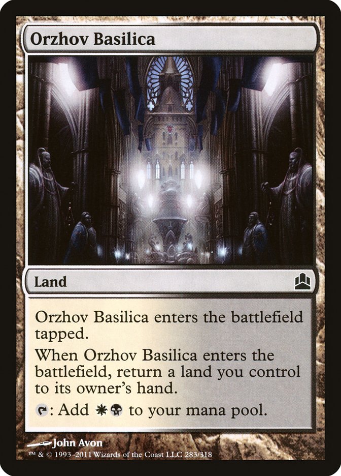 Orzhov Basilica [Commander 2011] | Gear Gaming Fayetteville