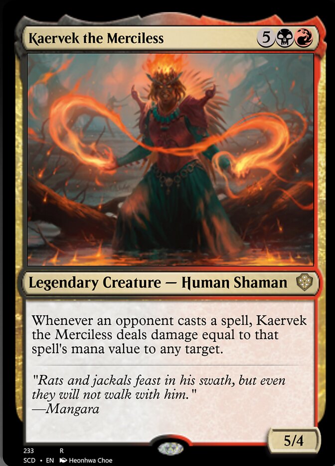 Kaervek the Merciless [Starter Commander Decks] | Gear Gaming Fayetteville