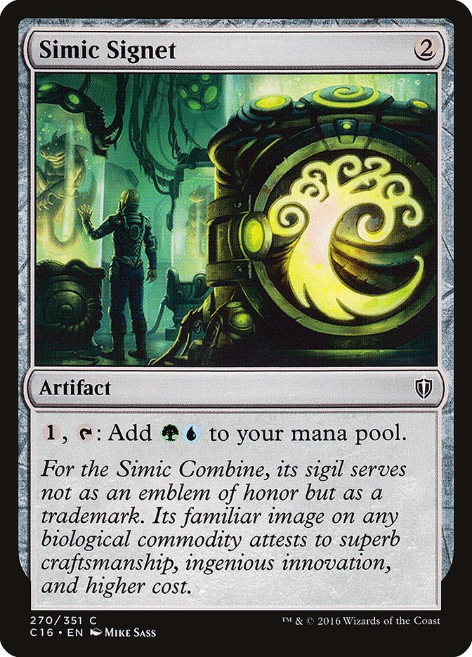 Simic Signet [Commander 2016] | Gear Gaming Fayetteville