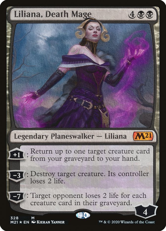 Liliana, Death Mage [Core Set 2021] | Gear Gaming Fayetteville